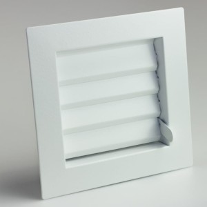 Kratka Zamykana do otworu 160x160 mm - metalowe kratki kolorowe - biała, czarna, antracyt, grafit, szara, kremowa, ecru, miodowa (1)