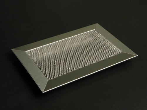 Kratka Siatka 50x17 - kratka nierdzewna Biała, Czarna, Kolorowa RAL, Satyna, Chrom, Inox