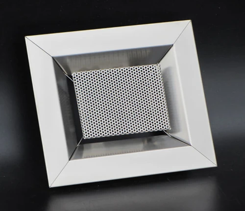 Kratka NEMO Raster 19x16 - do otworu 150x125 - nierdzewne kratki metalowe Biała, Czarna, Kolorowa RAL, Satyna, Chrom, Inox