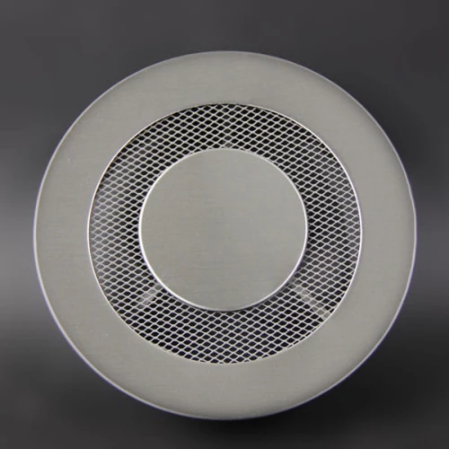 Kratka Okrągła Wentylacyjna Ślicznotka fi 165 (otwór 140 mm) - kratka kolorowa - Biała, Czarna, Antracyt, Grafit, Szara, Kremowa, Ecru, Inox, Inox Satyna, Chrom, kolorowa RAL 