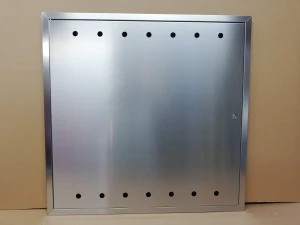 Drzwiczki ZAMEK otwór 760x750 Nierdzewne INOX,SATYNA