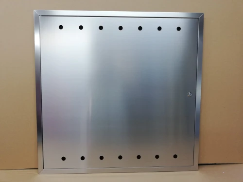 Drzwiczki ZAMEK otwór 760x750 Nierdzewne INOX,SATYNA