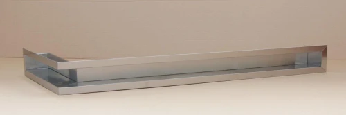 CZARNY AIR NAROŻNY GÓRNY 695x475x127 mm - kominkowa kratka lakierowana #20 wz