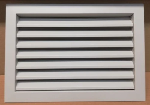 Kratka STAŁA lakierowana - do otworu 300x200 mm - metalowe kratki  - kratka kolorowa - biała, czarna, antracyt, grafit, szara, kremowa, ecru, kratka biała, czarna, antracyt, grafit, szara, kremowa, ecru, Inox, Inox Satyna, Chrom, kolorowa RAL