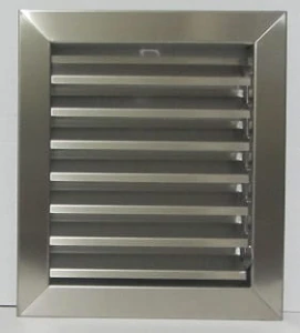 Kratka Zamykana - do otworu 170x200 - metalowe kratki nierdzewne Satyna 