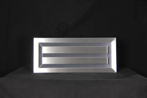 Wentylacyjna Kratka CIACHO 24X19 - do otworu 200x150 mm -  stal nierdzewna Biała, Czarna, Kolorowa RAL, Satyna, Chrom, Inox