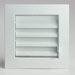 Kratka wentylacyjna Zamykana 24x17 - do otworu 212x144 mm - metalowa kratka kolorowa - biała, czarna, antracyt, grafit, szara, kremowa, ecru, kratka biała, czarna, antracyt, grafit, szara, kremowa, ecru, Inox, Inox Satyna, Chrom, kolorowa RAL