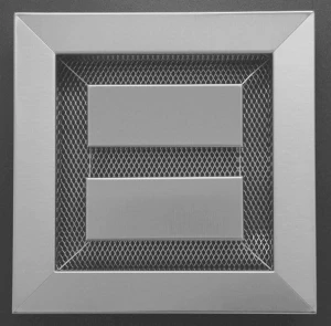 Kratka wentylacyjna CIACHO 16x16 - do otworu 130x130  - stal nierdzewna Biała, Czarna, Kolorowa RAL, Satyna, Chrom, Inox