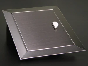 Drzwiczki rewizyjne 24x29 - Metalowe drzwiczki rewizyjne - Białe, Czarne, Kolorowe RAL, Satyna, Chrom, Inox