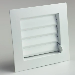 Kratka Zamykana do otworu 160x160 mm - metalowe kratki kolorowe - biała, czarna, antracyt, grafit, szara, kremowa, ecru, miodowa (1)