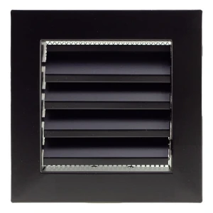 LAKIEROWANA Zamykana - do otworu 167x122 mm - kratka kolorowa - biała, czarna, antracyt, grafit, szara, kremowa, ecru, miodowa