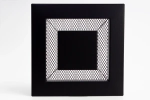Kratka ŚLICZNOTKA 16x19 - do otworu 125x150 - kratka nowoczesna Biała, Czarna, Kolorowa RAL, Inox, Satyna, Chrom