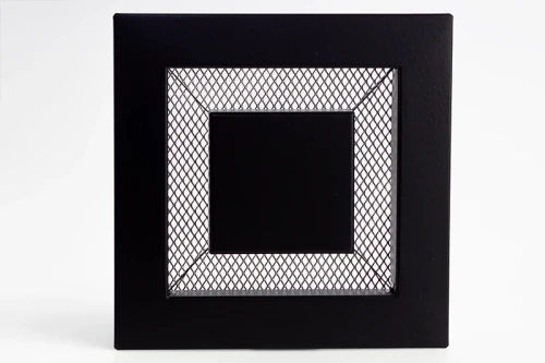 Kratka ŚLICZNOTKA 16x19 - do otworu 125x150 - kratka nowoczesna Biała, Czarna, Kolorowa RAL, Inox, Satyna, Chrom