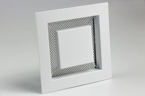 Kratka ŚLICZNOTKA - do otworu 140x140 mm - ozdobna kratka wentylacyjna nierdzewna Biała, Czarna, Kolorowa RAL, Satyna, Chrom, Inox