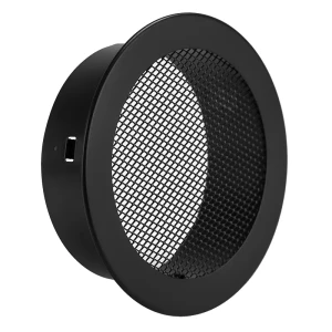 Kratka Okrągła SiSi 185 (otwór 160 mm) - kratka kolorowa - biała, czarna, antracyt, grafit, szara, kremowa, ecru, Inox, Inox Satyna, Chrom, kolorowa RAL