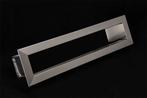 Kratka JET do otworu 400x60 mm - kominkowa  kratka kolorowa - biała, czarna, antracyt, grafit, szara, kremowa, ecru, Inox, Inox Satyna, Chrom, kolorowa RAL