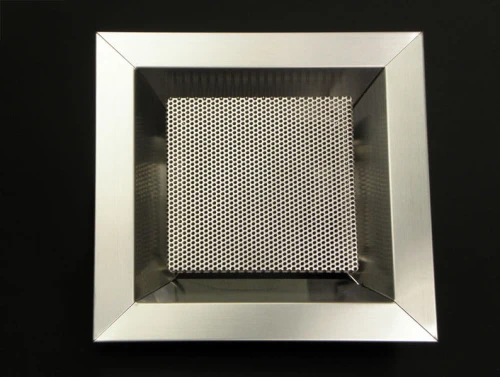 Kratka NEMO Raster 16x16 - do otworu 125x125 mm - metalowa kratka ozdobna Biała, Czarna, Kolorowa RAL, Satyna, Chrom, Inox