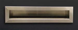 Kratka AIR do otworu 1200x60 mm - kratki kominkowe nierdzewne Biała, Czarna, Antracyt, Grafit, Szara, Kremowa, Ecru, Inox, Satyna, Chrom