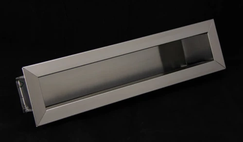 Kratka AIR do otworu 800x60 mm - kratki kominkowe nierdzewne Biała, Czarna, Antracyt, Grafit, Szara, Kremowa, Ecru, Inox, Satyna, Chrom