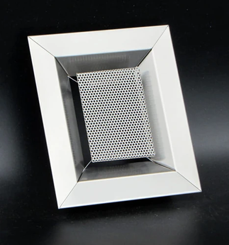 Kratka NEMO Raster 16x19 - do otworu 125x150 - nierdzewne kratki metalowe Biała, Czarna, Kolorowa RAL, Satyna, Chrom, Inox